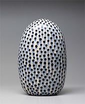 Glazed ceramic by Jun Kaneko available from Traver Gallery in Seattle, WA, 050423