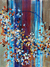 Artwork by Nina Tichava on exhibition at Gallery Mar in Park City, Utah, March 8 - 31, 2024, 022824