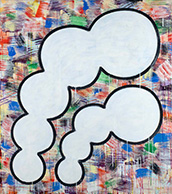 Painting by Steven Cushner on exhibition at Hemphill in Washington, DC March 16 - April 27, 2024, 041224