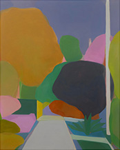 Painting by Karen Smidth on exhibition at from Maybaum Gallery in San Francisco, May 1 - 31, 2024, 050224