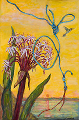 Painting by Kim Osgood on exhibition at Harris Harvey Gallery in Seattle, WA, May 2 - June 1, 2024, 042824