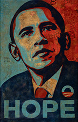 Artwork by Shepard Fairey for sale May 14, 2024 at Heritage Auction Galleries in Dallas, TX, 042924
