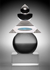 Glass art by Sugimoto Hiroshi on exhibition in Arts of Japan at Museum of Fine Arts in Boston, Opens May 11, 2024, 042824