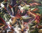 Artwork by Edward Evans on display until February 13th at Franklin 54 Gallery in New York