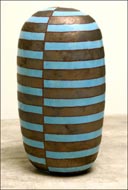 Artwork by Jun Kaneko represented by Gebert Contemporary in Santa Fe