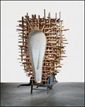 Artwork by Martin Puryear on display at SFMOMA in San Francisco