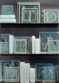 Artwork by Nancy Mee on display at Woodside / Braseth Gallery in Seattle