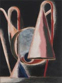 Artwork by Sam Windett on display at Marc Foxx in LA until February 13th