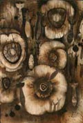 Artwork by Tony Abeyta on display at the Heard Museum