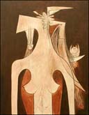 Artwork by Wifredo Lam available from Gary Nader Fine Art in Miami