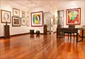 Interior view of Denis Bloch Fine Art in Beverly Hills, CA