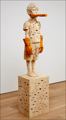 Artwork by Gehard Demetz on exhibition at Jack Shainman Gallery in New York, May 1 - May 31, 2014