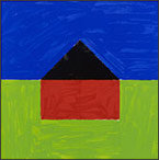Artwork by Jennifer Bartlett on exhibition at The Drawing Roon in East Hampton, New York, June 27 - July 28, 2014