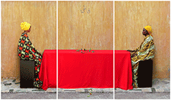 Artwork by Maimouna Guerresi on exhibition at Mariane Ibrahim in Seattle, opening March 20, 2015