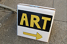 Art show at SF Open Studios, San Francisco,CA