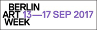 Logo for 2017 Berlin Art Week
