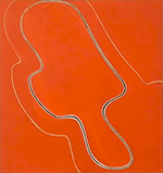 Artwork by Donald Judd on exhibition at Institue of Contemporary Art in Miami, April 5 - June 24, 2018