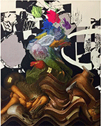 Artwork by Matt Hanse on exhibition at Joshua Liner Gallery in New York, July 12 - August 17, 2018, 071918