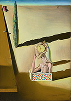 Artwork by Salvador Dali in Dali: Poetics of the Small, 1929–1936, on view at Meadows Museum in Dallas, Texas, Sept 9 - December 9, 2018