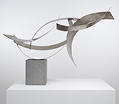 Sculpture by Beverly Pepper on exhibition at Kayne Griffin Corcoran in Santa Monica, CA, Jan 12 - March 9, 2019, 012819