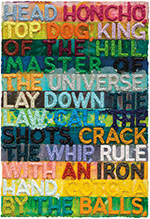 Artwork by Mel Bochner for sale at Los Angeles Modern Auctions in Van Nuys, CA, February 17, 2019, 020419