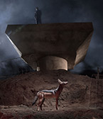 Photograph by Nick Brandt at Fahey/Klein Gallery in Los Angeles, Feb 28 - April 27, 2019, 040719