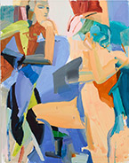 Artwork by Sarah Awad in exhibition at Diane Rosenstein in Los Angeles, April 6 - June 1, 2019, 040719