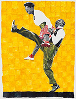 Artwork by Richard Yarde in Black Histories, Black Futures at Museum of Fine Art in Boston, MA, Jan 20 - June 20, 2020, 012520
