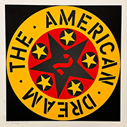 Signed Serigraph by Robert Indiana available from Pan American Art Projects in Miami, January 2024, 111623