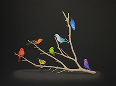 Isabelle du Toit painting in Vivarium at Cris Worley Fine Arts in Dallas Texas September 10 to October 24 2026