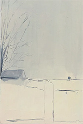 Felix Butterwick painting in Passing at Municipal Bonds gallery in San Francisco California November 7 to December 23 2026