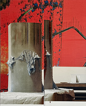Wade Guyton artwork in Wade Guyton: Sculpture at Matthew Marks Gallery in Chelsea New York November 5 to January 23 2027