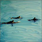 Artwork by Annie Seaton on exhibition at dnj Gallery in Santa Monica, through June 2nd