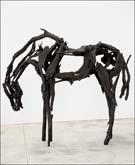Sculpture by Deborah Butterfield available from LA Louver in Venice, CA