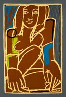 Artwork by America Martin, River and Reeds, available from JoAnne Artman Gallery in Laguna Beach, CA