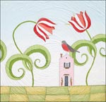 Artwork by Sarah Faulkner on exhibition at Atelier Gallery in Asheville, NC, through April 30, 2013