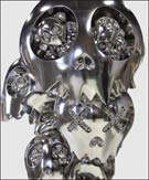Artwork by Takashi Murakami on exhibition at Blum & Poe in Los Angeles, April 13 - May 25