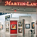 Interior view of Martin Lawrence Galleries in Las Vegas