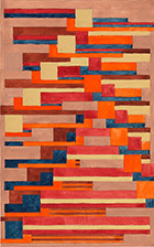 Artwork by Lena Bergner in Bauhaus Beginnings at the Getty Center in Los Angeles, June 11 - October 13, 2019, 061419