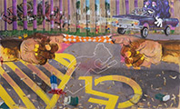 Artwork by Pat Phillips at Jeffrey Deitch in Los Angeles, 062619