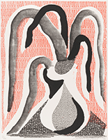 Artwork by David Hockney available from Leslie Sacks Gallery in Santa Monica, CA, December 2020, 120220