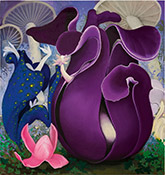 Artwork by Inka Essenhigh on exhibition at Miles McEnery Gallery in New York, October 15 - November 14, 2020, 102220