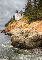 Photograph by Daniel Ashe, title Bass Harbor Light available from Zatista.com, 031021