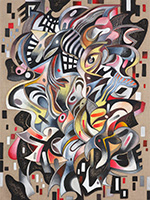 Artwork by Zio Ziegler on exhibition at Ever Gold Projects in San Francisco, Nov 7 - January 22, 2021, 010121