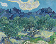 Artwork by Vincent Van Gogh on exhibition at Dallas Museum of Art in Dallas, TX, Oct 17 - February 6, 2022, 080521