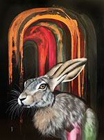 Artwork by Josie Morway on exhibition at Corey Helford Gallery in Los Angeles, May 22 - June 26, 2021, 060121