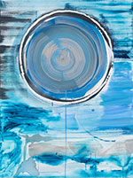 Artwork by Veronica Bruce Woodward on exhibition at Sparks Gallery in San Diego, CA, February 2021, 060221