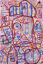 Artwork by Floyd Newsum on exhibition at Nicole Longnecker Gallery in Houston, Oct 23 - January 8, 2022, 120121