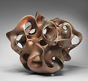 Ceramic artwork by Kurokawa Toru on exhibition at Crocker Art Museum in Sacramento, CA, Sept 12 - April 24, 2022, 091621