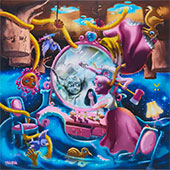 Artwork by Rachel Maclean on exhibition at Josh Lilly in London, Nov 24 - January 14, 2022, 120421